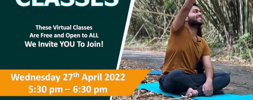 FREE Virtual Yoga Classes
